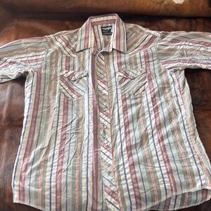 Vintage Wrangler Men's Short Sleeve Shirt